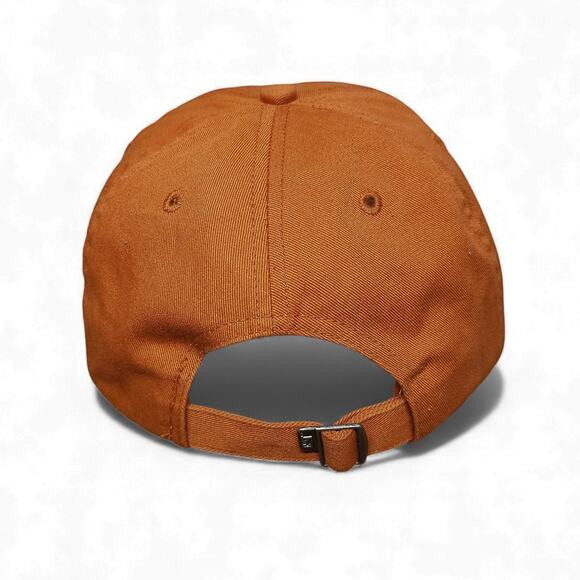 CAT Earth Movers Tractors Machine Haulers Orange Hat Cap Strapback - Picture 2 of 3